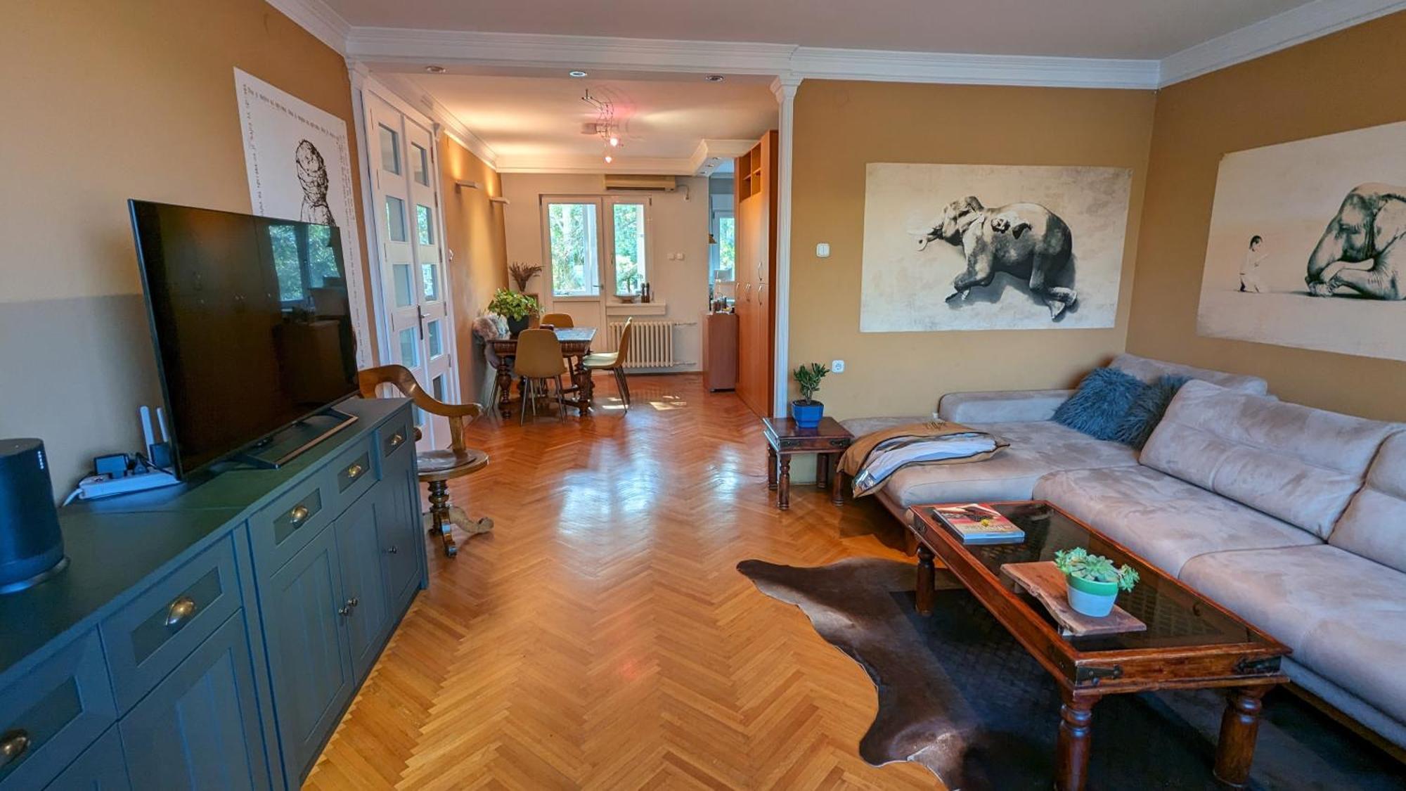 Center, Private Garage, Danube & Fortress, 3 Bdrm 2 Bath Нови Сад Екстериор снимка